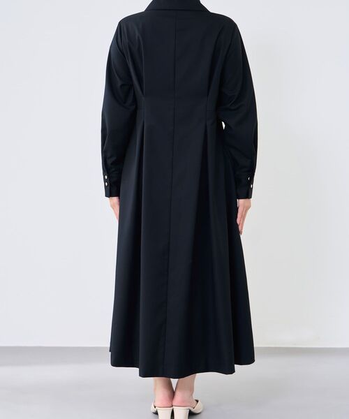 COHINA（コヒナ）の「ウエストベルトテーラードワンピース 【低身長・小柄女性】（ワンピース・レディース・ベージュ/ネイビー・SHORT/REGULAR）」の14枚目の写真