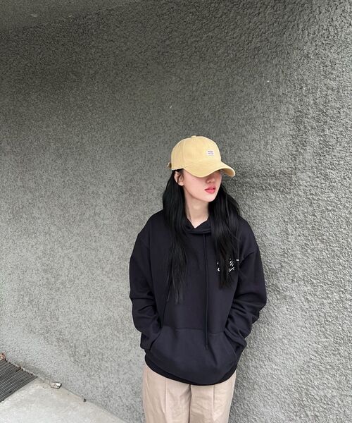 VENHIT(ベンヒット)の「VH CREW フードパーカー(パーカー・レディース・ブラック/ブラウン/グレー/カーキ/バーガンディー・MEDIUM/LARGE/X-LARGE/2XL)」の8枚目の写真