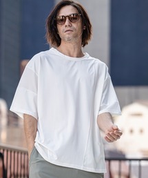 mt10187-Mixed Material Random Patchwork Tee Tシャツ(S64526cmb)