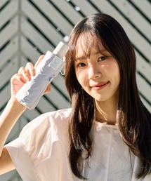 estaa（エスタ）の「遮光100％ 晴雨兼用 折りたたみ日傘 自動開閉 コンパクト "ミラクルテック プロテクション"（折りたたみ傘）」