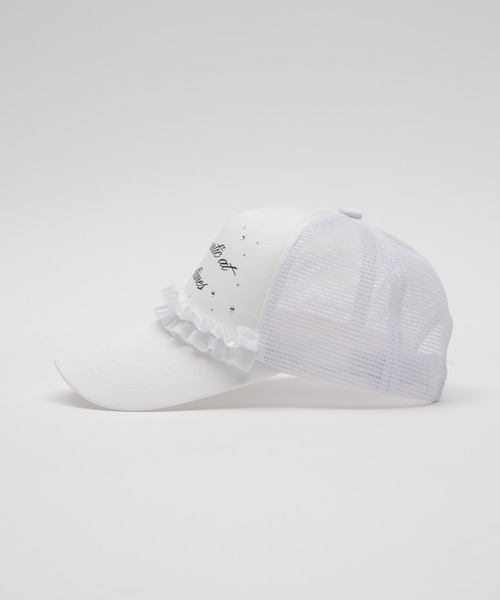 Rhinestone Frill Cap/ラインストーンフリルキャップ（キャップ