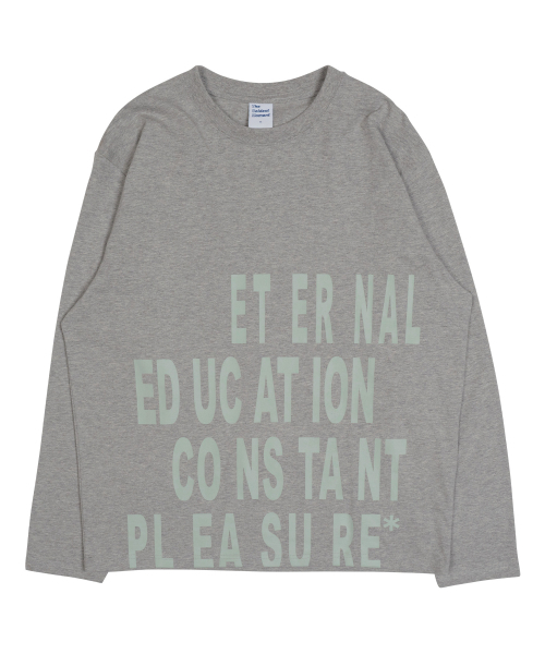 THECOLDESTMOMENT(ザコールデストモーメント)の「TCM eternal long sleeve (grey)(Tシャツ/カットソー・レディース・その他・M/L)」の2枚目の写真
