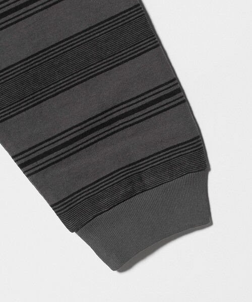 BEAUTY&YOUTH UNITED ARROWS（ビューティーアンドユースユナイテッドアローズ）の「12oz ヘビーウェイト ボーダー クルーネック カットソー（Tシャツ/カットソー・メンズ・ダークグレー/ライトブルー/ホワイト・XL/M/XXL/L/S）」の14枚目の写真