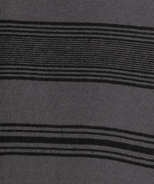 BEAUTY&YOUTH UNITED ARROWS（ビューティーアンドユースユナイテッドアローズ）の「12oz ヘビーウェイト ボーダー クルーネック カットソー（Tシャツ/カットソー・メンズ・ダークグレー/ライトブルー/ホワイト・XL/M/XXL/L/S）」の15枚目の写真