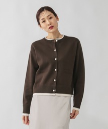 GLOBAL WORK | スウェットライククルーカーディガン/632604(カーディガン/ボレロ)
