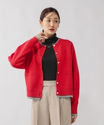 GLOBAL WORK | スウェットライククルーカーディガン/632604(カーディガン/ボレロ)