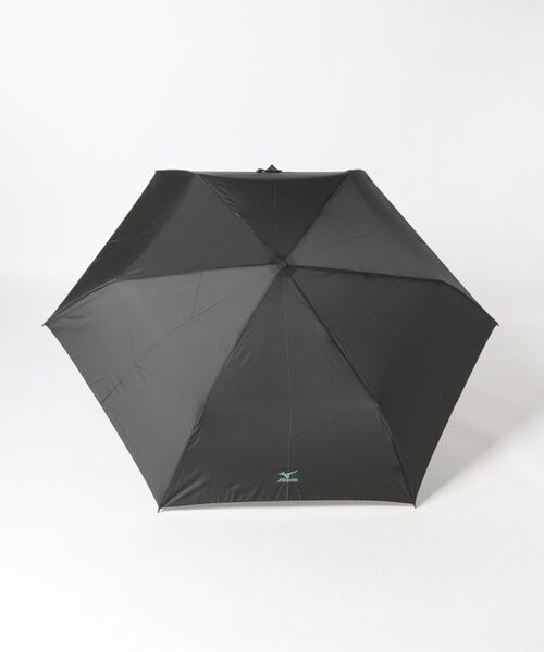 MIZUNO（ミズノ　）の「折りたたみ傘 雨傘 耐風 軽量 ワンポイント ロゴ（折りたたみ傘・メンズ・ブラック/ダークブルー/ライトグレー・FREE）」の5枚目の写真