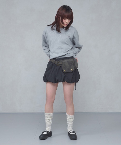 FCMM(エフシーエムエム)の「【日本限定】SWEAT POLO SHIRT / スウェットポロシャツ(スウェット・レディース・ネイビー/アイボリー/グレー・MEDIUM/SMALL)」の12枚目の写真