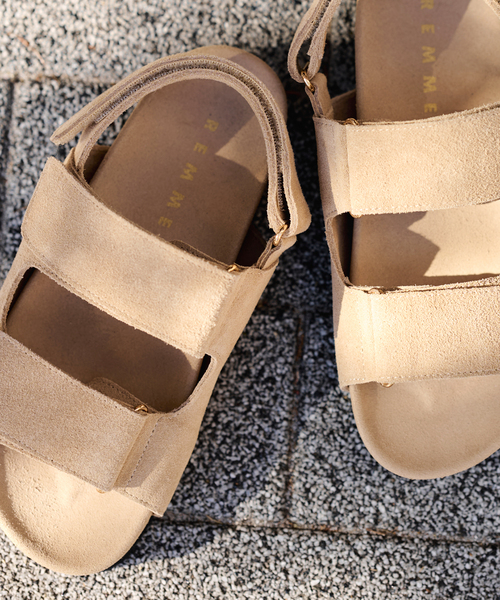 FRAMeWORK（フレームワーク）の「REMME/レメ 別注コンフォートベルクロサンダル（サンダル・レディース・ベージュ・36/37/38/39）」の14枚目の写真