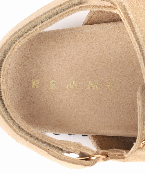FRAMeWORK（フレームワーク）の「REMME/レメ 別注コンフォートベルクロサンダル（サンダル・レディース・ベージュ・36/37/38/39）」の12枚目の写真
