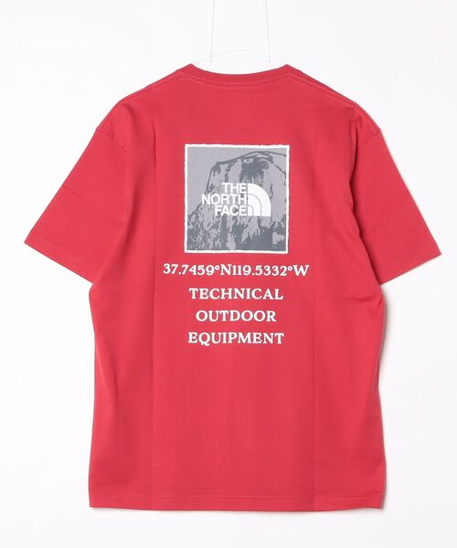 THE NORTH FACE(ザノースフェイス)の「【THE NORTH FACE】S/S Half Dome Square Logo Tee(Tシャツ/カットソー・メンズ・ホワイト/ブラック/レッド・MEDIUM/LARGE/X-LARGE)」の4枚目の写真