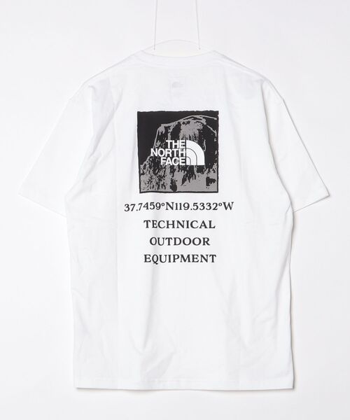THE NORTH FACE(ザノースフェイス)の「【THE NORTH FACE】S/S Half Dome Square Logo Tee(Tシャツ/カットソー・メンズ・ホワイト/ブラック/レッド・MEDIUM/LARGE/X-LARGE)」の5枚目の写真