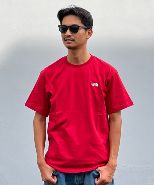 THE NORTH FACE(ザノースフェイス)の「【THE NORTH FACE】S/S Half Dome Square Logo Tee(Tシャツ/カットソー・メンズ・ホワイト/ブラック/レッド・MEDIUM/LARGE/X-LARGE)」の19枚目の写真