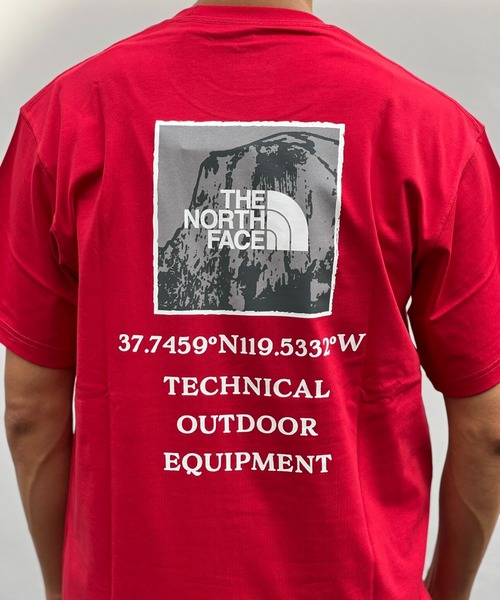 THE NORTH FACE(ザノースフェイス)の「【THE NORTH FACE】S/S Half Dome Square Logo Tee(Tシャツ/カットソー・メンズ・ホワイト/ブラック/レッド・MEDIUM/LARGE/X-LARGE)」の21枚目の写真