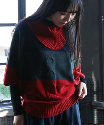 個性を添えてくれるニットトップス