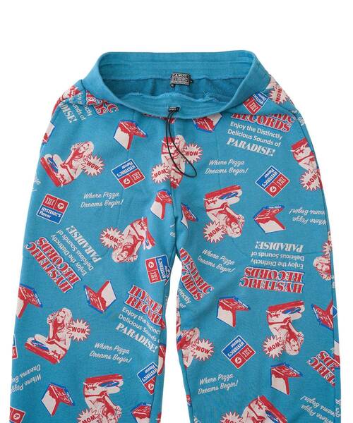 HYSTERIC GLAMOUR（ヒステリックグラマー）の「HYSTERIC RECORDS柄 スウェットパンツ（スウェットパンツ・メンズ・グレー系その他/ブラック系その他/ブルー系その他・SMALL/MEDIUM/LARGE）」の5枚目の写真