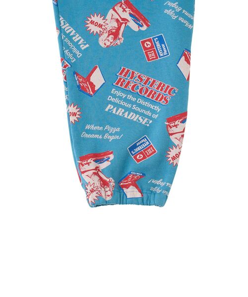 HYSTERIC GLAMOUR（ヒステリックグラマー）の「HYSTERIC RECORDS柄 スウェットパンツ（スウェットパンツ・メンズ・グレー系その他/ブラック系その他/ブルー系その他・SMALL/MEDIUM/LARGE）」の6枚目の写真