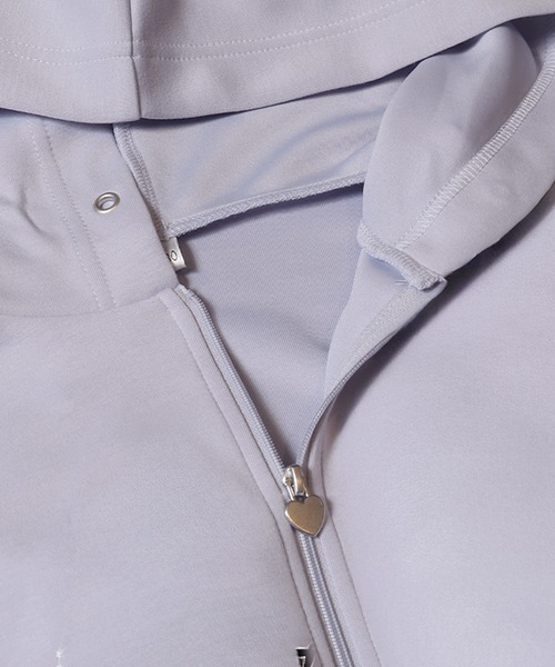 coca（coca）（コカ）の「キッズ　ソフトスウェットジップアップパーカー（パーカー・キッズ・ラベンダー/ブラック・120/130/140/150）」の19枚目の写真