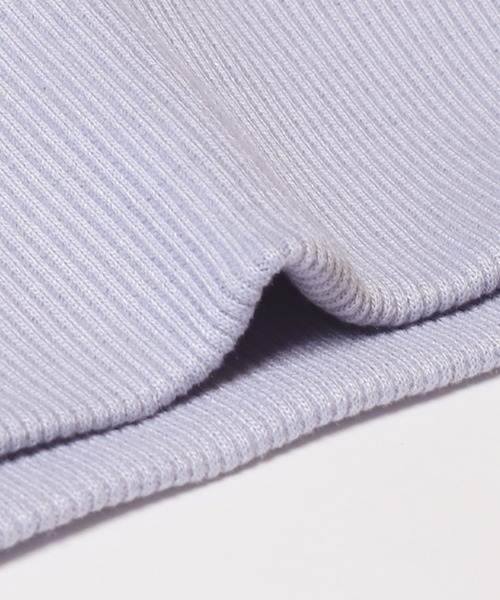 coca（coca）（コカ）の「キッズ　ソフトスウェットジップアップパーカー（パーカー・キッズ・ラベンダー/ブラック・120/130/140/150）」の3枚目の写真