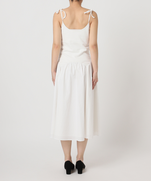 U by SPICK&SPAN(ユーバイスピックアンドスパン)の「カットドッキングギャザースカート(スカート・レディース・ブラック/ホワイト・FREE)」の16枚目の写真