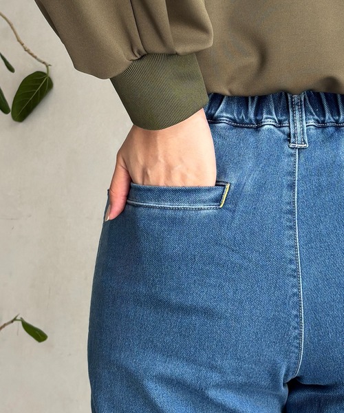 un dix cors(アンディコール)の「ストレートデニム(その他パンツ・レディース・ブルー/インディゴブルー・FREE)」の22枚目の写真