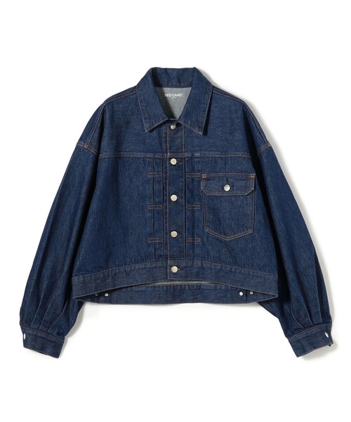 RED CARD TOKYO(レッドカード)の「【別注】RED CARD TOKYO CHARIE デニムジャケット(デニムジャケット・レディース・ブルー・1)」の1枚目の写真