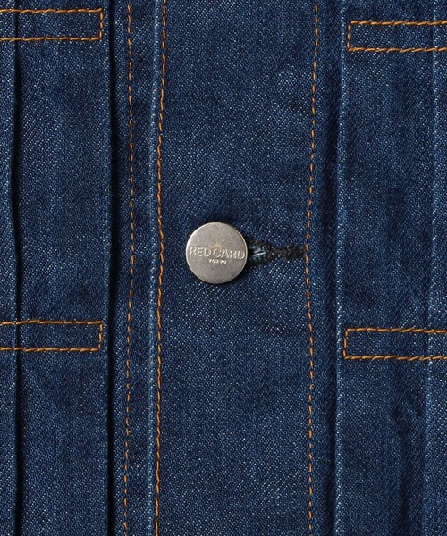 RED CARD TOKYO(レッドカード)の「【別注】RED CARD TOKYO CHARIE デニムジャケット(デニムジャケット・レディース・ブルー・1)」の12枚目の写真