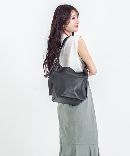 AULENTTI（オウレンティ）の「【AULENTTI/オウレンティ】トートバッグ　マグネット（トートバッグ・レディース・ブラック/ブラウン/ダークブラウン・FREE）」の17枚目の写真