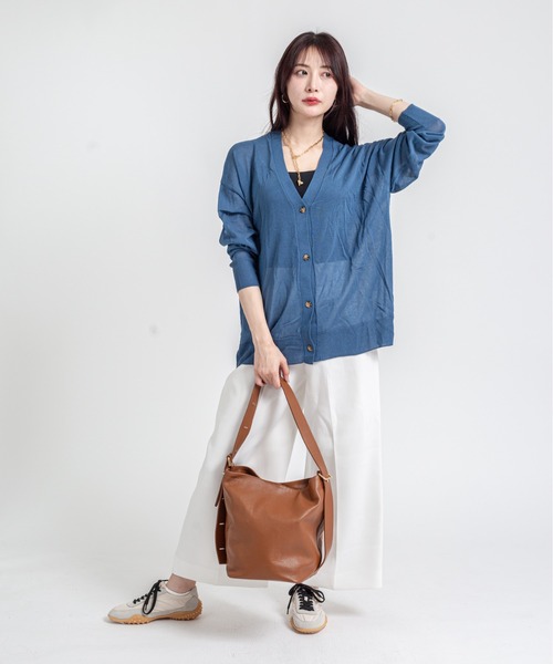 AULENTTI（オウレンティ）の「【AULENTTI/オウレンティ】トートバッグ　マグネット（トートバッグ・レディース・ブラック/ブラウン/ダークブラウン・FREE）」の12枚目の写真