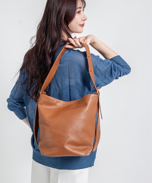 AULENTTI（オウレンティ）の「【AULENTTI/オウレンティ】トートバッグ　マグネット（トートバッグ・レディース・ブラック/ブラウン/ダークブラウン・FREE）」の9枚目の写真