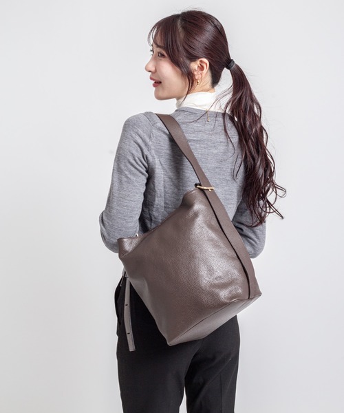 AULENTTI（オウレンティ）の「【AULENTTI/オウレンティ】トートバッグ　マグネット（トートバッグ・レディース・ブラック/ブラウン/ダークブラウン・FREE）」の21枚目の写真