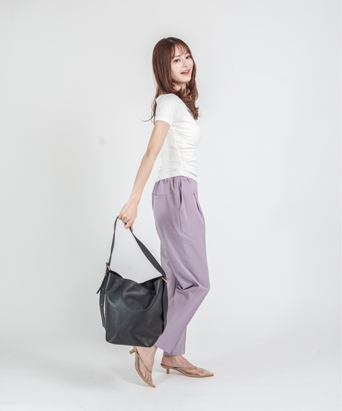 AULENTTI（オウレンティ）の「【AULENTTI/オウレンティ】トートバッグ　マグネット（トートバッグ・レディース・ブラック/ブラウン/ダークブラウン・FREE）」の16枚目の写真