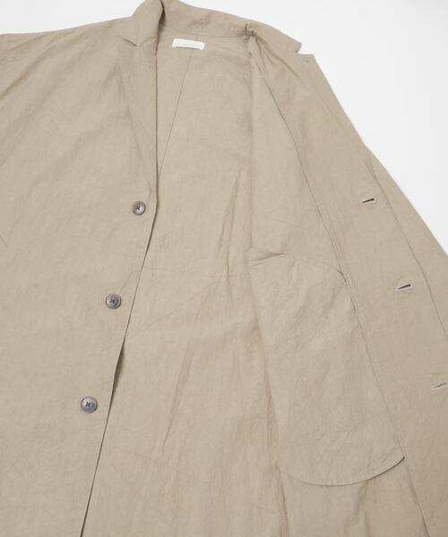 かぐれ（カグレ）の「テーラードカラーショップコート（その他アウター・レディース・ベージュ/チャコールグレー・FREE）」の19枚目の写真