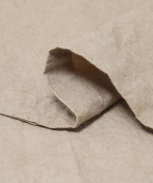 かぐれ（カグレ）の「テーラードカラーショップコート（その他アウター・レディース・ベージュ/チャコールグレー・FREE）」の21枚目の写真