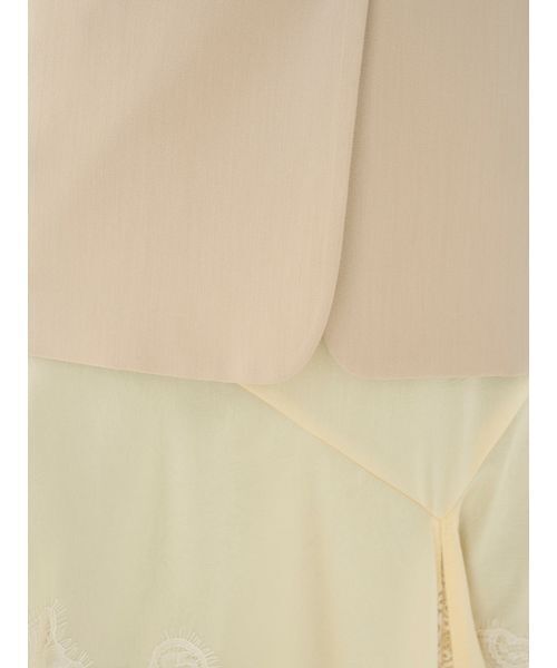 SNIDEL（スナイデル）の「オーバーサイズジャケット（テーラードジャケット・レディース・ライトベージュ/グレー・F）」の14枚目の写真