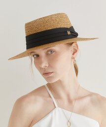 HALDEN（ハルデン）の「classic fedora panama hat (C026_black)（ハット）」