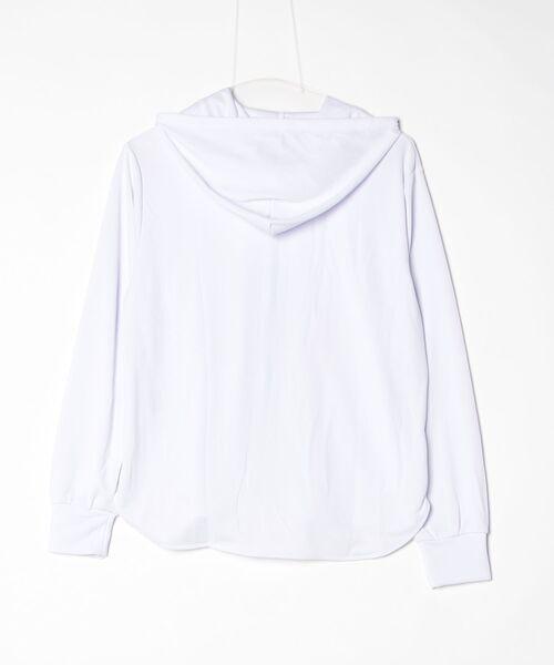 Champion（チャンピオン）の「チャンピオン  ZIP HOODED SHIRT（その他アウター・レディース・ネイビー/ホワイト・M/L）」の3枚目の写真