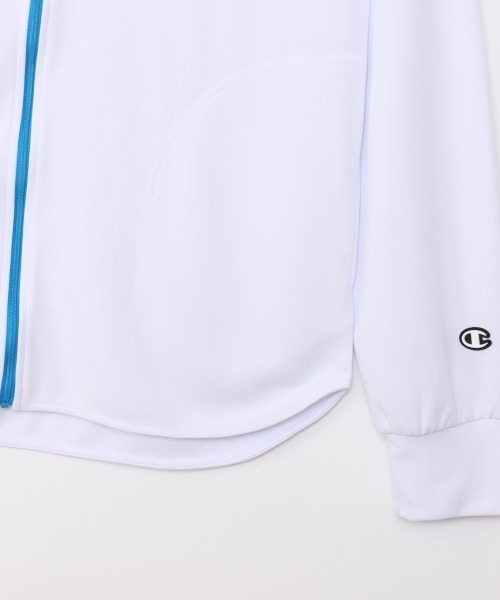 Champion（チャンピオン）の「チャンピオン  ZIP HOODED SHIRT（パーカー・レディース・ネイビー/ホワイト・M/L）」の8枚目の写真
