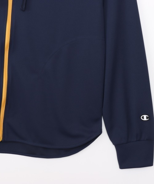 Champion（チャンピオン）の「チャンピオン  ZIP HOODED SHIRT（パーカー・レディース・ネイビー/ホワイト・M/L）」の5枚目の写真