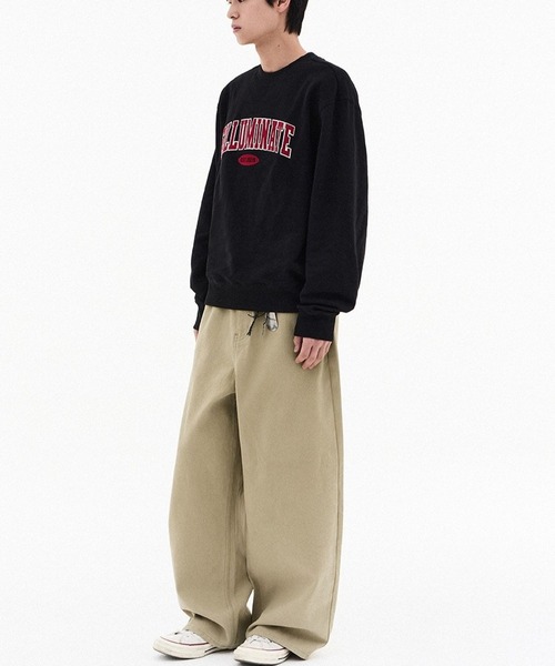 F.ILLUMINATE（フィルミネイト）の「【UNISEX】Filluminate／アーチロゴプルオーバー（スウェット・レディース・グレー/ブラック/ライトブルー・SMALL/MEDIUM）」の5枚目の写真