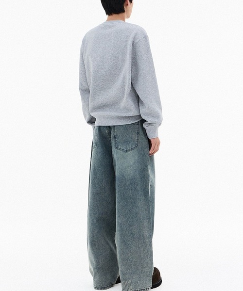 F.ILLUMINATE（フィルミネイト）の「【UNISEX】Filluminate／アーチロゴプルオーバー（スウェット・レディース・グレー/ブラック/ライトブルー・SMALL/MEDIUM）」の10枚目の写真