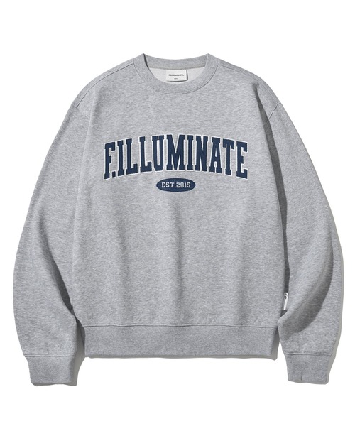 F.ILLUMINATE（フィルミネイト）の「【UNISEX】Filluminate／アーチロゴプルオーバー（スウェット・レディース・グレー/ブラック/ライトブルー・SMALL/MEDIUM）」の18枚目の写真