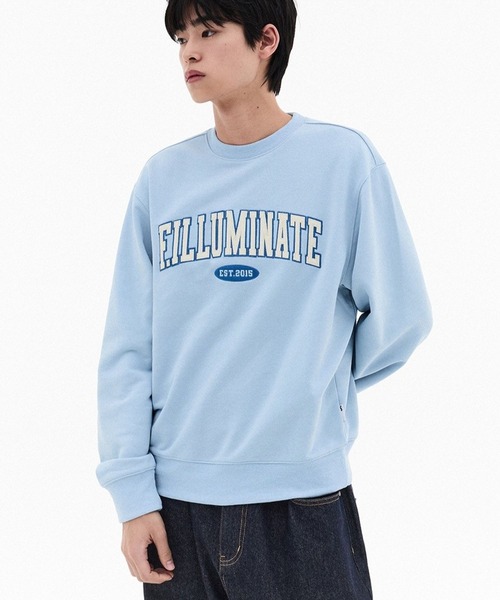 F.ILLUMINATE（フィルミネイト）の「【UNISEX】Filluminate／アーチロゴプルオーバー（スウェット・レディース・グレー/ブラック/ライトブルー・SMALL/MEDIUM）」の16枚目の写真