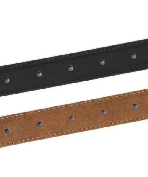 LAKOLE（ラコレ）の「変形バックルベルト / 648389（ベルト・レディース・ブラウン/ブラック・FREE）」の5枚目の写真