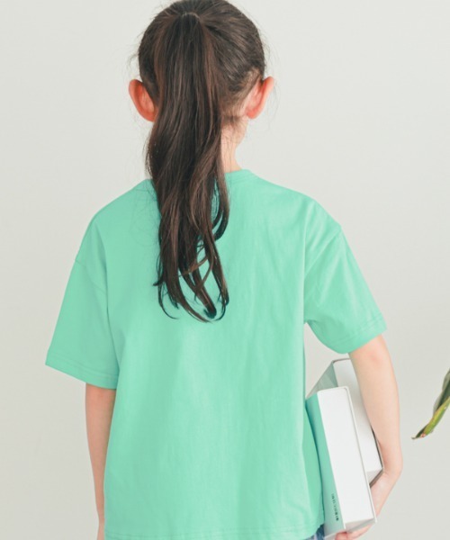 ZERO standerd(ゼロスタンダード)の「ZERO standerd/ゼロスタンダード ASH FORK Tシャツ(Tシャツ/カットソー・キッズ・ブルー/パープル/ブラック・130cm/140cm/150cm/160cm/120cm/110cm/100cm)」の5枚目の写真