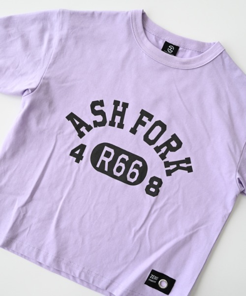 ZERO standerd(ゼロスタンダード)の「ZERO standerd/ゼロスタンダード ASH FORK Tシャツ(Tシャツ/カットソー・キッズ・ブルー/パープル/ブラック・130cm/140cm/150cm/160cm/120cm/110cm/100cm)」の12枚目の写真