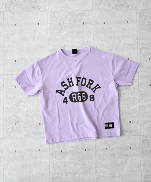 ZERO standerd(ゼロスタンダード)の「ZERO standerd/ゼロスタンダード ASH FORK Tシャツ(Tシャツ/カットソー・キッズ・ブルー/パープル/ブラック・130cm/140cm/150cm/160cm/120cm/110cm/100cm)」の13枚目の写真