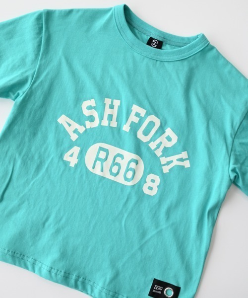 ZERO standerd(ゼロスタンダード)の「ZERO standerd/ゼロスタンダード ASH FORK Tシャツ(Tシャツ/カットソー・キッズ・ブルー/パープル/ブラック・130cm/140cm/150cm/160cm/120cm/110cm/100cm)」の15枚目の写真