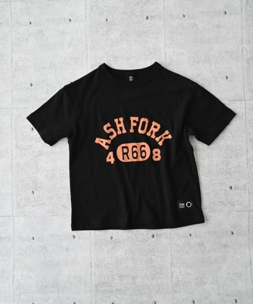 ZERO standerd(ゼロスタンダード)の「ZERO standerd/ゼロスタンダード ASH FORK Tシャツ(Tシャツ/カットソー・キッズ・ブルー/パープル/ブラック・130cm/140cm/150cm/160cm/120cm/110cm/100cm)」の19枚目の写真