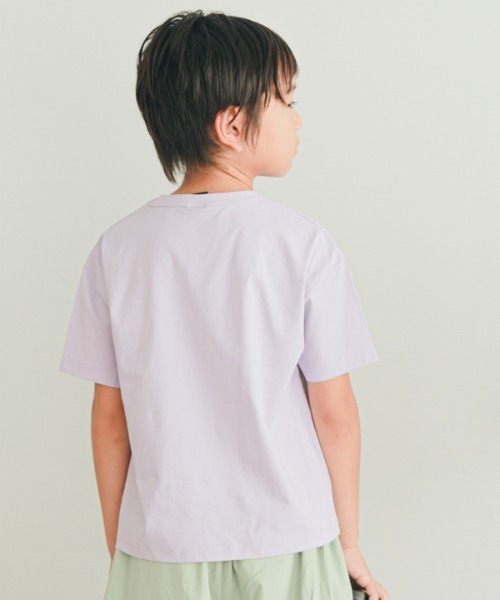 ZERO standerd(ゼロスタンダード)の「ZERO standerd/ゼロスタンダード ASH FORK Tシャツ(Tシャツ/カットソー・キッズ・ブルー/パープル/ブラック・130cm/140cm/150cm/160cm/120cm/110cm/100cm)」の10枚目の写真